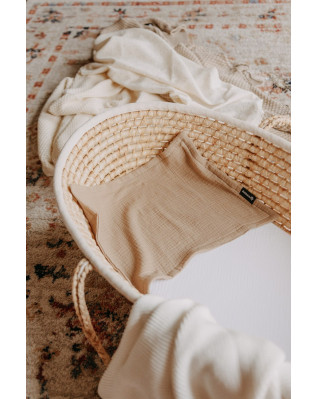 T-TOMI BIO Mušelínová plena pod hlavičku Beige