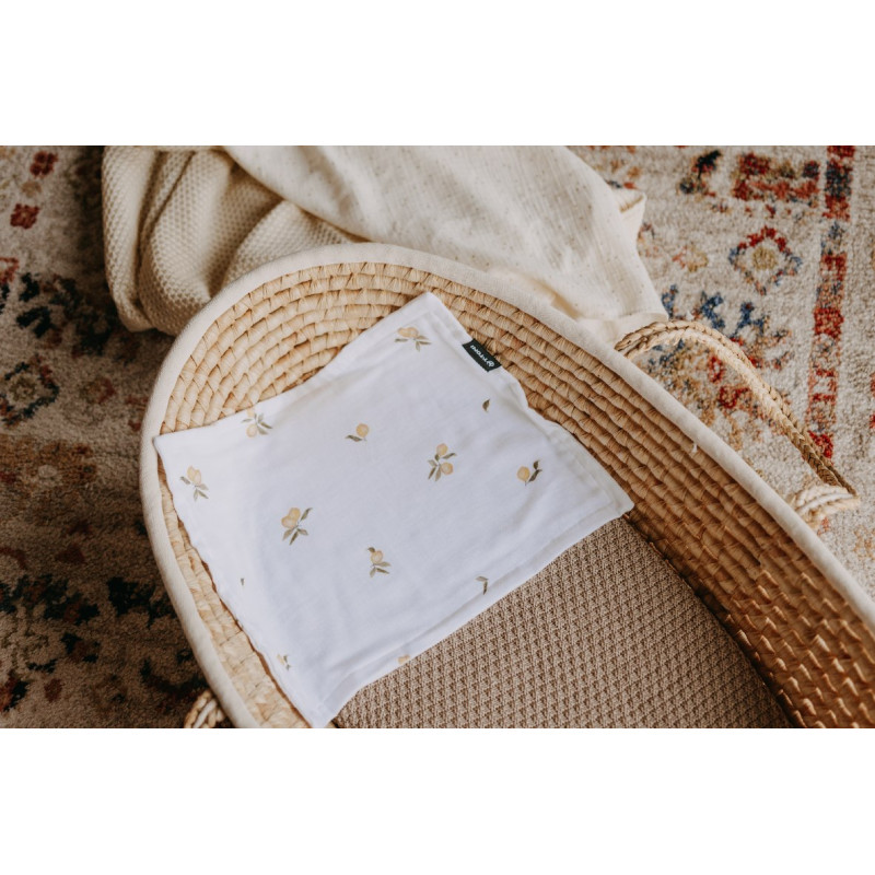 T-TOMI BIO Mušelínová plena pod hlavičku Lemonade