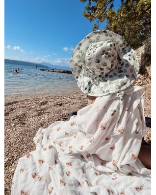 T-TOMI BIO Mušelínový klobouček Eucalyptus (1-2 roky)