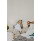 T-TOMI BIO Mušelínový klobouček Mint (6-12 měsíců)