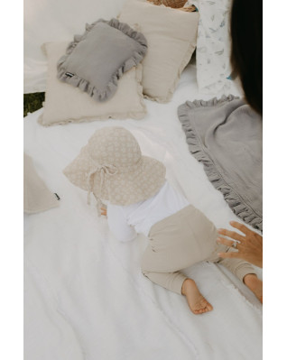 T-TOMI BIO Mušelínový klobouček Twigs (6-12 měsíců)