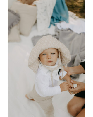 T-TOMI BIO Mušelínový klobouček Twigs (1-2 roky)