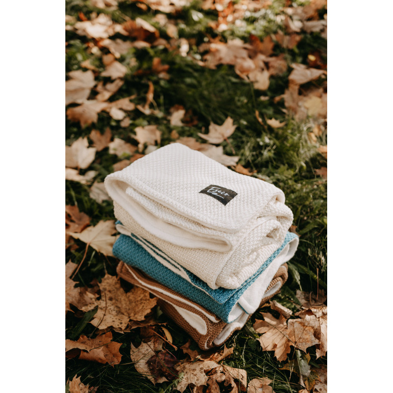 T-TOMI Pletená deka WARM Mint