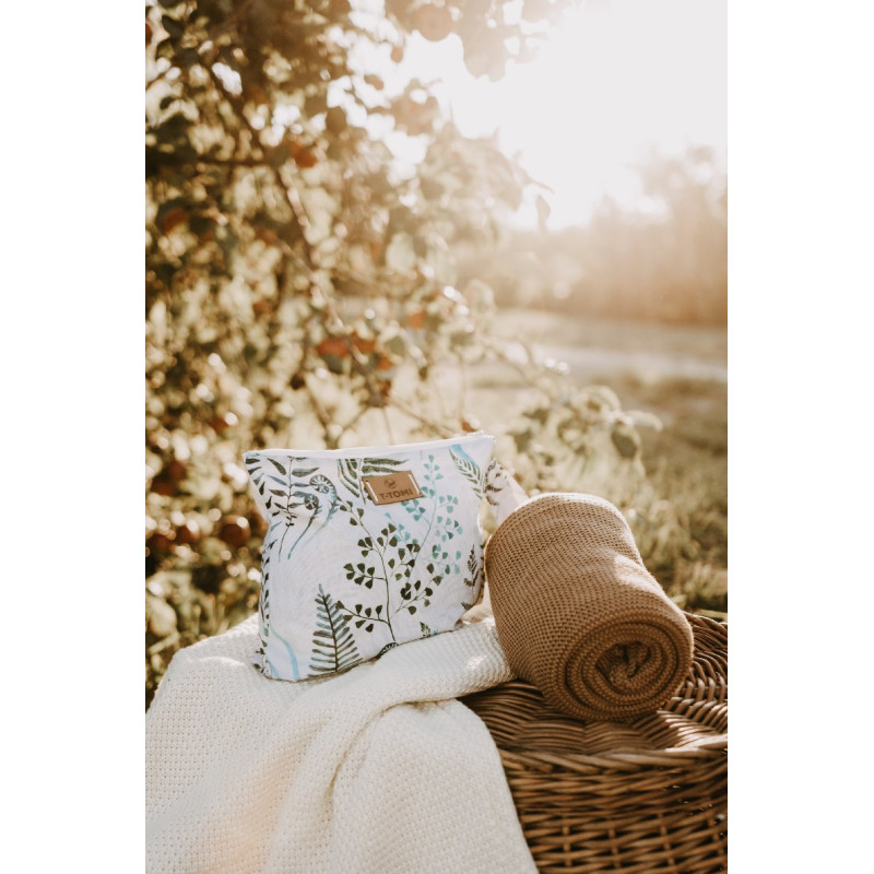 T-TOMI Pletená deka Dark blue waves