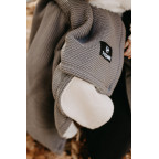 T-TOMI Pletená deka WARM Grey waves