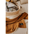 T-TOMI Pletená deka WARM Curry