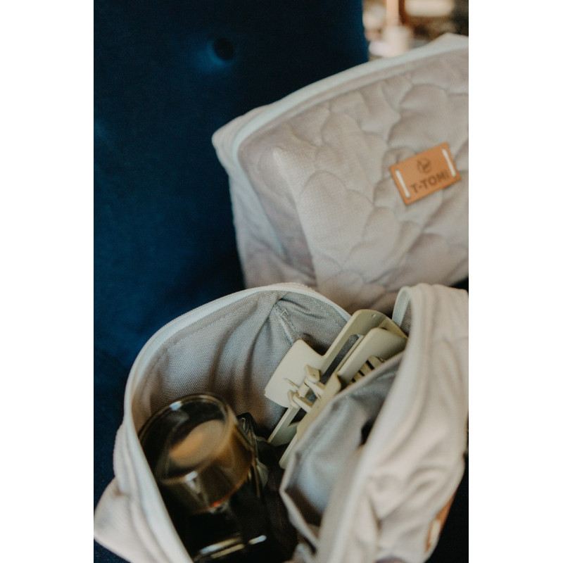 T-TOMI Small Beauty Baggie Grey