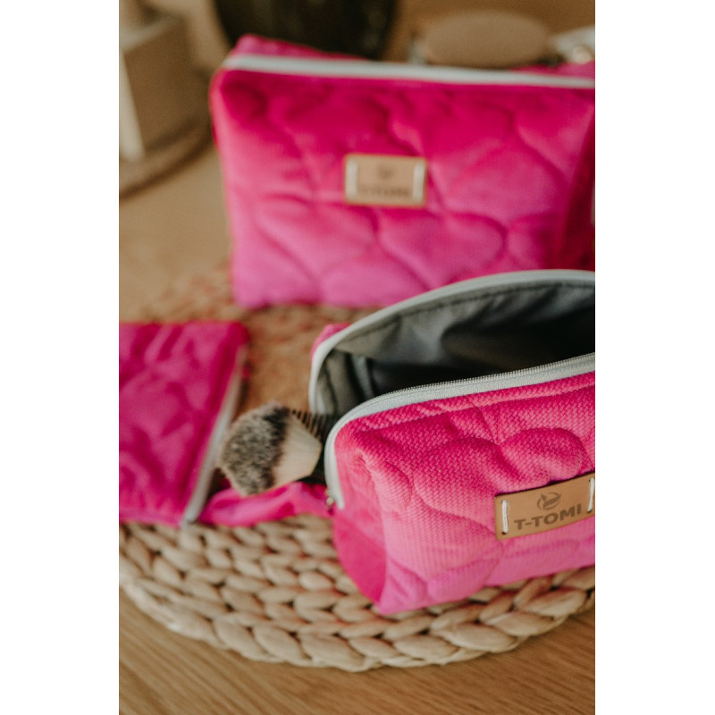 T-TOMI Small Beauty Baggie Magenta