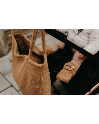 T-TOMI Capáčky TEDDY Brown (0-3 měsíce) WARM