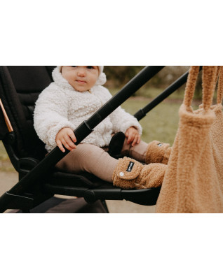 T-TOMI Capáčky TEDDY Brown (6-9 měsíců) WARM