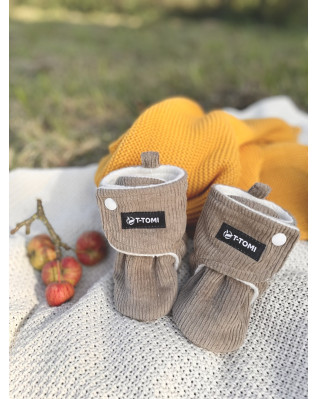 T-TOMI Capáčky Grey (9-12 měsíců) WARM