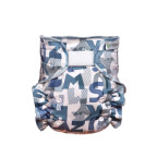 T-TOMI Kalhotková plena - přebalovací set suchý zip Green Alphabet  