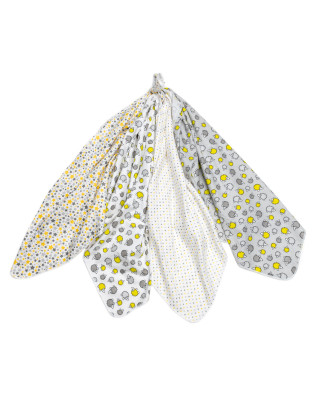 T-TOMI Látkové pleny Grey hedgehogs 