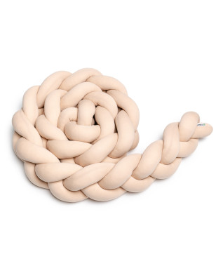 T-TOMI Pletený mantinel 360 cm Beige