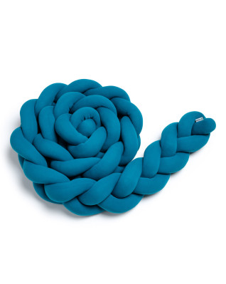 T-TOMI Pletený mantinel 360 cm Petrol blue