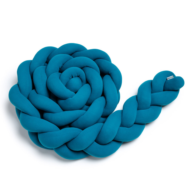 T-TOMI Pletený mantinel 360 cm Petrol blue