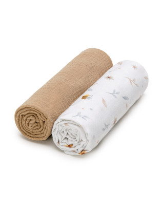 T-TOMI BIO Mušelínové pleny Bee