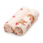 T-TOMI BIO Mušelínové pleny Very beary