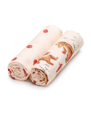 T-TOMI BIO Mušelínové pleny Very beary