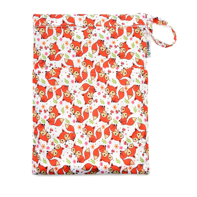 T-TOMI Nepromokavý sáček Foxes