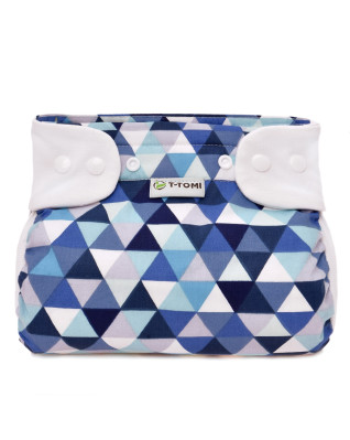 T-TOMI Ortopedické abdukční kalhotky PLUS - patentky Blue triangles (5-9kg) 