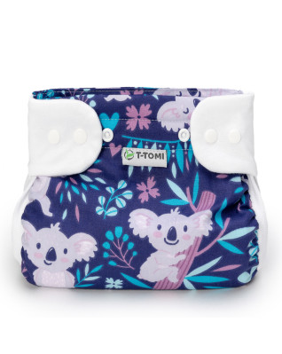 T-TOMI Ortopedické abdukční kalhotky - patentky Dark koalas (5-9kg) 