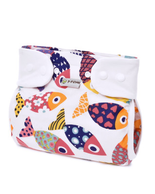 T-TOMI Ortopedické abdukční kalhotky PLUS - patentky Fun fish (5-9kg) 