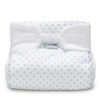 T-TOMI Ortopedické abdukční kalhotky - suchý zip Blue dots (3-6kg)