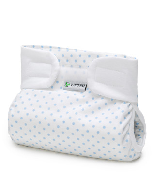 T-TOMI Ortopedické abdukční kalhotky - suchý zip Blue dots (5-9kg)