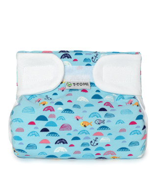T-TOMI Ortopedické abdukční kalhotky - suchý zip Blue sea (5-9kg)