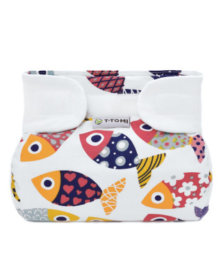 T-TOMI Ortopedické abdukční kalhotky PLUS - suchý zip Fun fish (5-9kg)