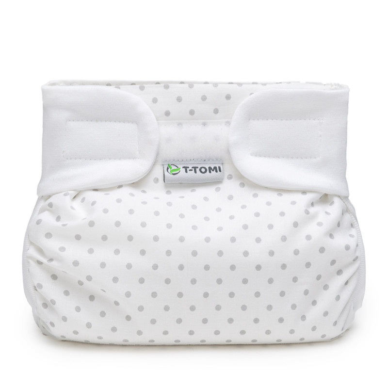 T-TOMI Ortopedické abdukční kalhotky - suchý zip Grey dots (5-9kg)