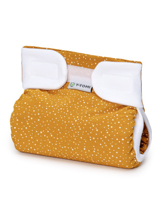 T-TOMI Ortopedické abdukční kalhotky - suchý zip Mustard (5-9kg)