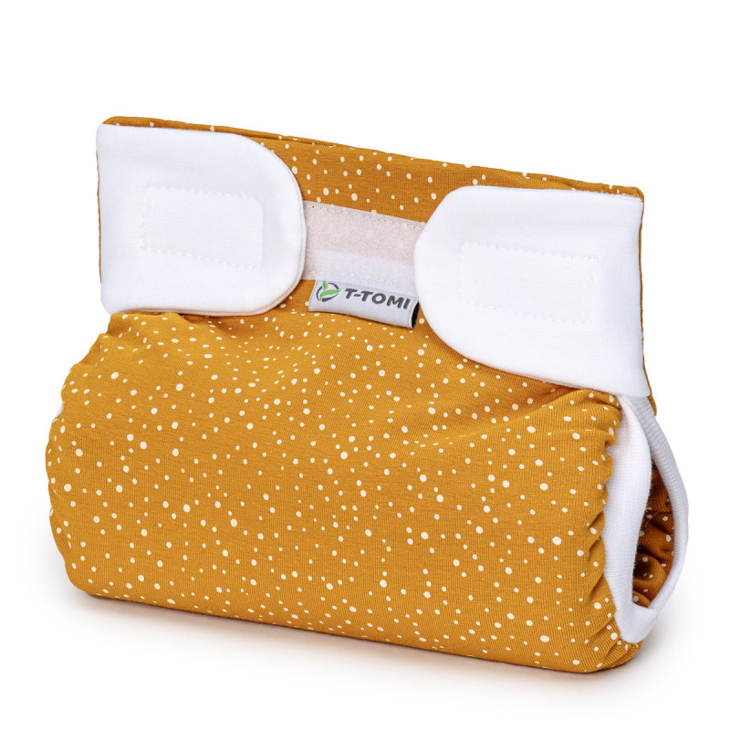 T-TOMI Ortopedické abdukční kalhotky - suchý zip Mustard (5-9kg)