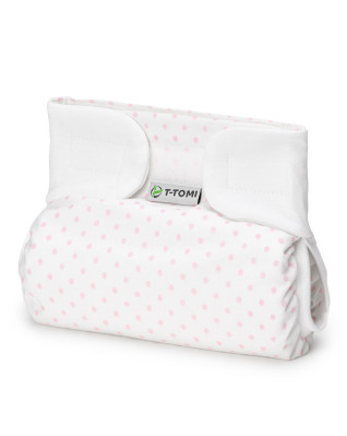 T-TOMI Ortopedické abdukční kalhotky PLUS - suchý zip Pink dots (5-9kg)