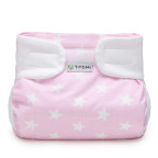 T-TOMI Ortopedické abdukční kalhotky - suchý zip Pink stars (5-9kg)