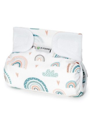 T-TOMI Ortopedické abdukční kalhotky - suchý zip Rainbow (5-9kg)