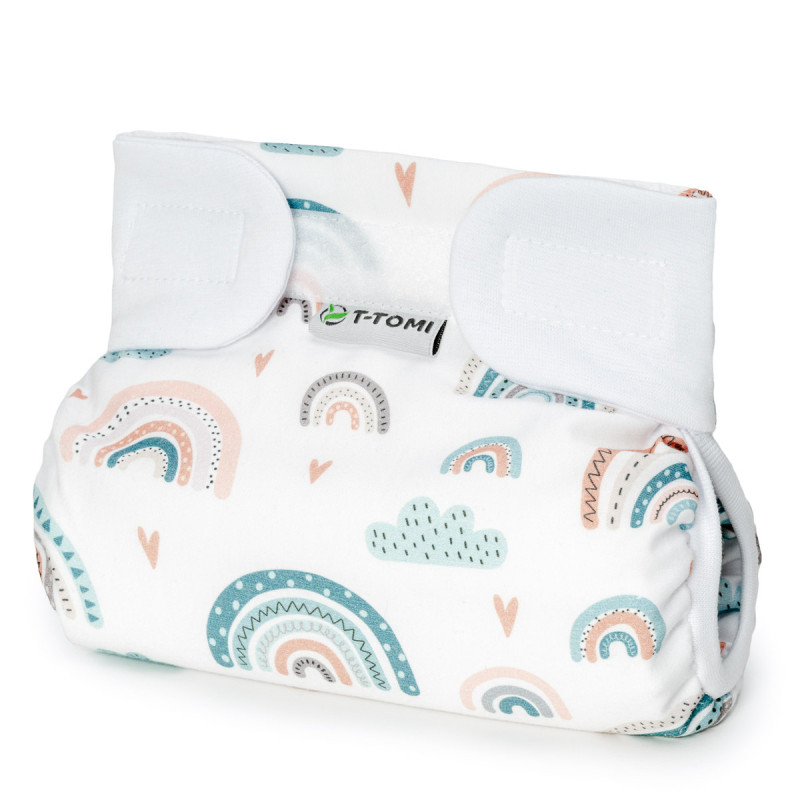 T-TOMI Ortopedické abdukční kalhotky - suchý zip Rainbow (5-9kg)