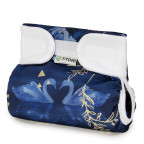 T-TOMI Ortopedické abdukční kalhotky - suchý zip Swan lake (5-9kg)