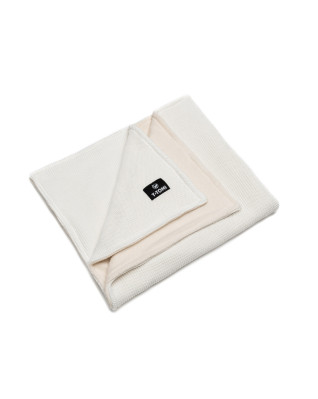 T-TOMI Pletená deka WARM White waves