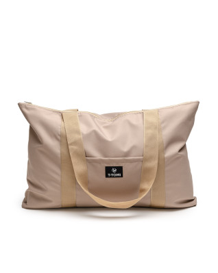 T-TOMI Shopper bag Beige