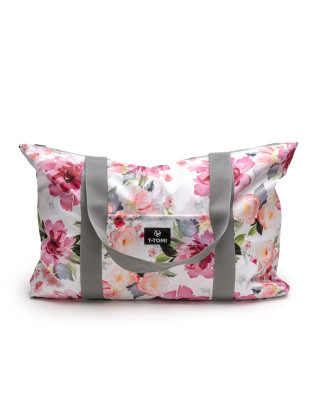T-TOMI Shopper bag Watercolor flowers