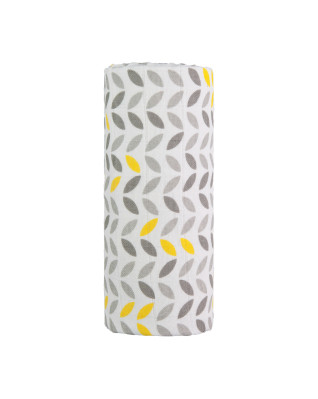 T-TOMI Velká bavlněná TETRA osuška Grey leafs