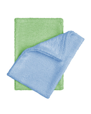 T-TOMI Koupací žínky - rukavice Blue + Green 